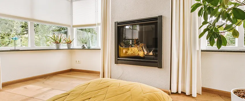 Residential Fireplace Ceramic Glass Installation in Dickinson, TX