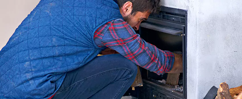 Gas Fireplace Inspection in Dickinson, Texas