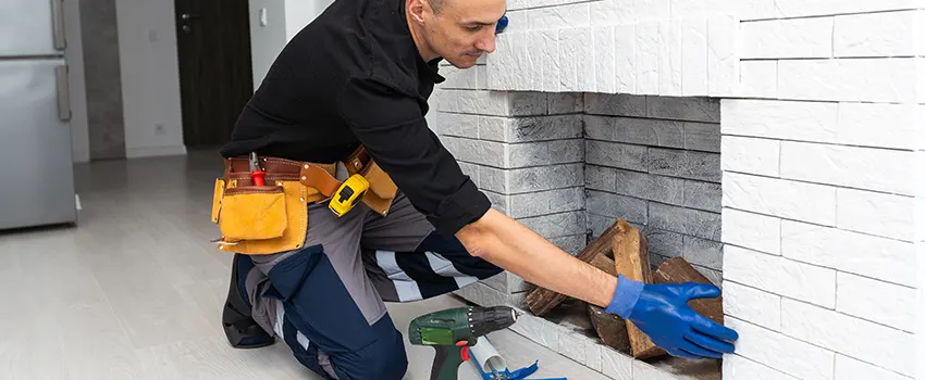 Fireplace Damaged Damper Frame Repair Services in Dickinson, Texas