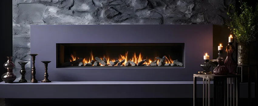 Ember Bed for Ventless Gas Fireplace in Dickinson, TX