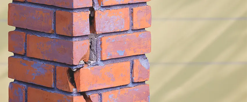 Repairing Cracked Porcelain Tiles for Fireplace in Dickinson, TX